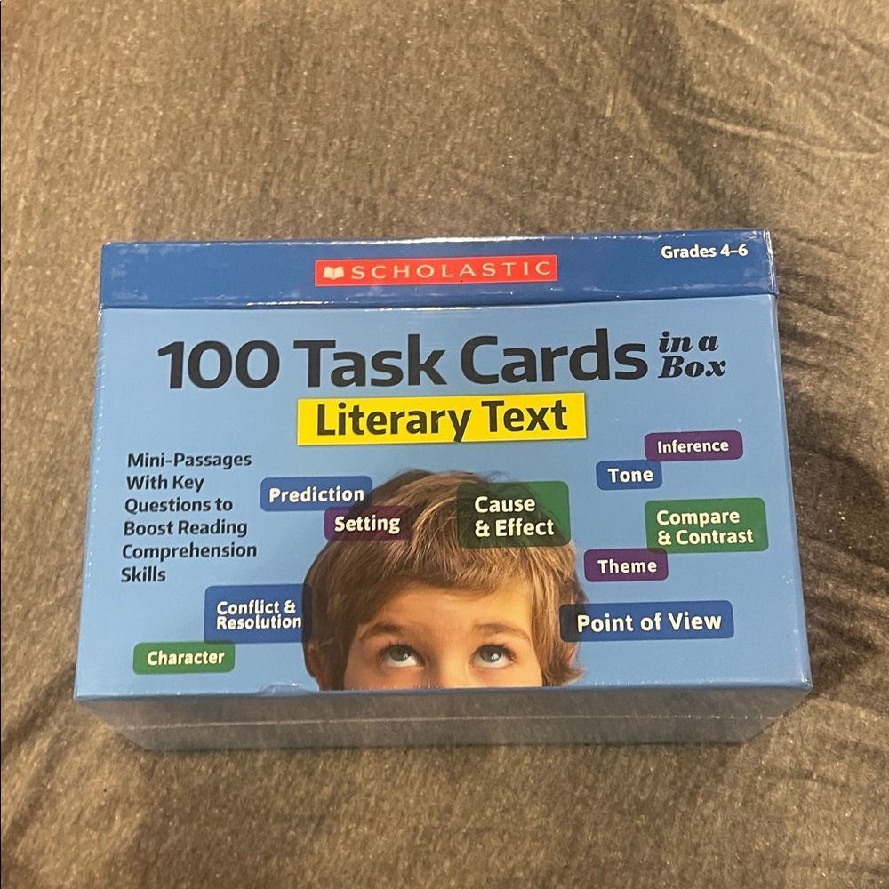 Scholastic Blue Reading Comprehension Set grades 4-6